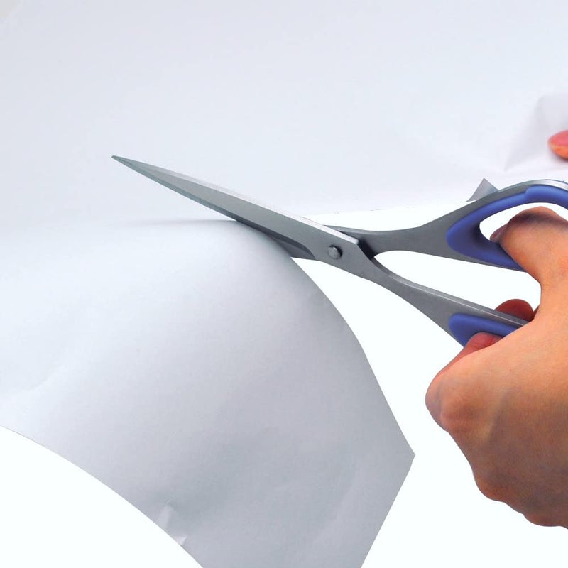 CANARY Office Scissors for Left Handed 6.8", All Metal Desk Scissors for Left Handers, Japanese Stainless Steel Blade, Made in JAPAN - Image 4